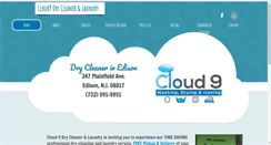 Desktop Screenshot of cloud9drycleaning.com